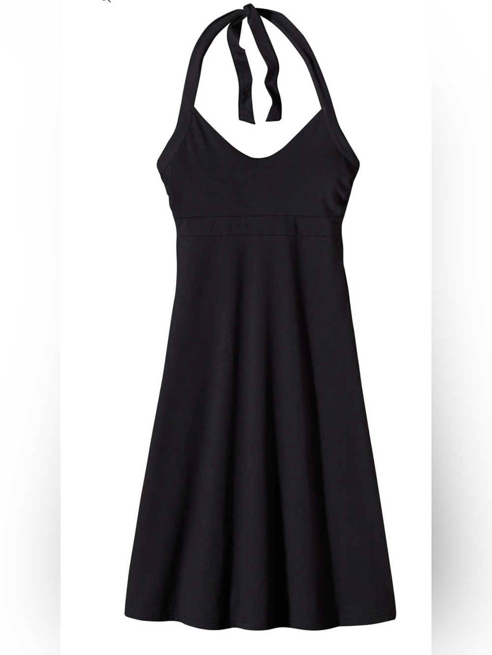 Patagonia Black Strapless A-Line Dress